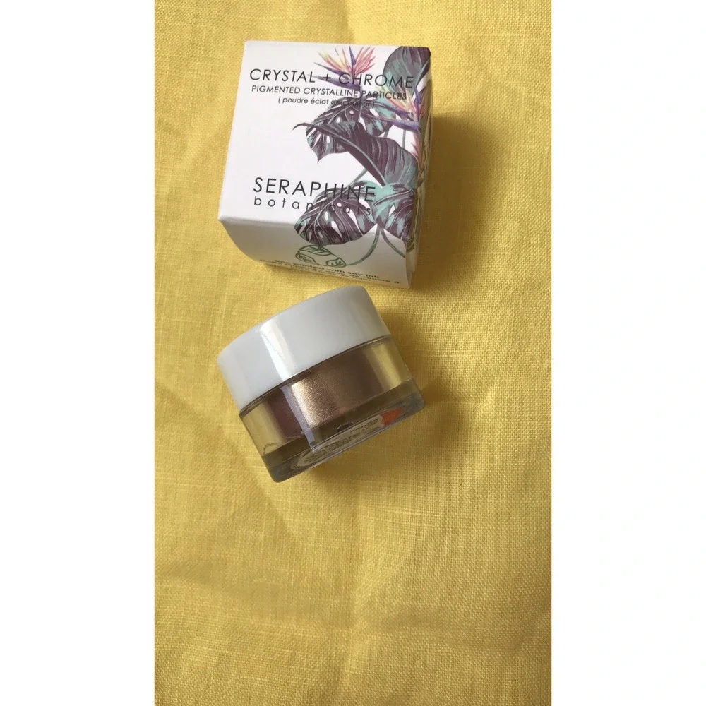 Seraphine Botanicals Crystal + Chrome Smokey Quartz Eye Shadow .08oz‎